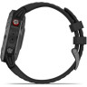 Часы GARMIN FENIX 6 PRO SOLAR SLATE GRAY WITH BLACK BAND 010-02410-15